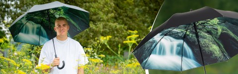 1193 Parasol długi FARE Impressions Wodospad