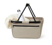 1807777 KOSZYK HALFAR BLACK BASKET beżowy 3