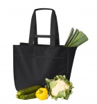 1818020 TORBA NA ZAKUPY HALFAR SOFTBASKET CZARNA 1