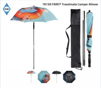 76139 PARASOL PLAŻOWY FARE Travelmate Camper Allover