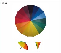 GP 22 PARASOL GOLFOWY TĘCZOWY