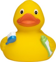 M131058 mbw skrzypiąca kaczka ze szczoteczką i pastą do zębów 1